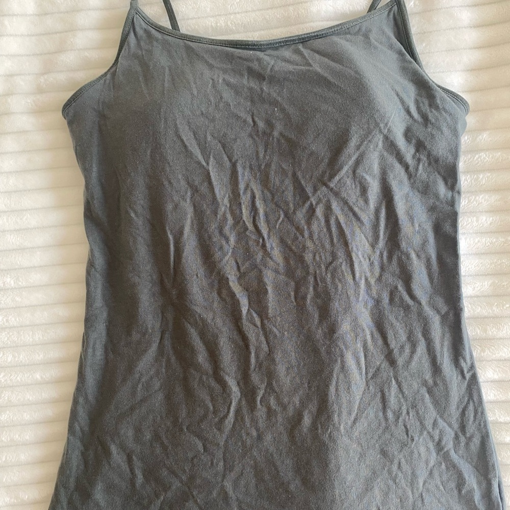 No Boundaries Charcoal Camisole